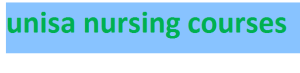 unisa nursing courses 2024-2025
