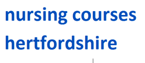 nursing courses hertfordshire 2024-2025