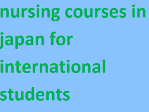 nursing courses in japan for international students 2024-2025