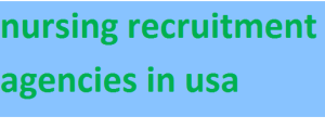 nursing recruitment agencies in usa 2024-2025
