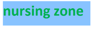 nursing zone 2024-2025