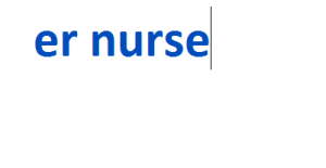 er nurse 2024-2025
