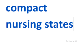 compact nursing states 2024-2025