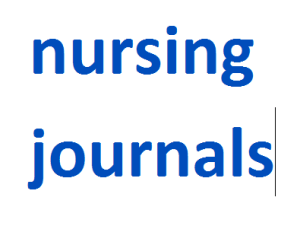 nursing journals 2024-2025