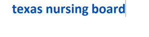 texas nursing board 2024-2025
