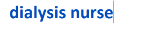 dialysis nurse 2024-2025