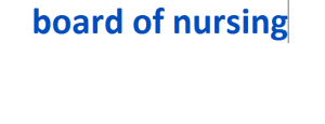 board of nursing 2024-2025
