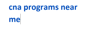 cna programs near me 2024-2025