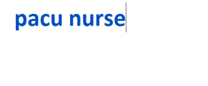 pacu nurse 2024-2025