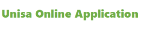 Unisa Online Application 2023-2024