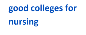 good colleges for nursing 2024-2025
