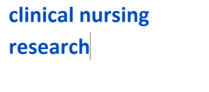 clinical nursing research 2024-2025