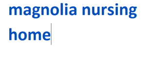 magnolia nursing home 2024-2025