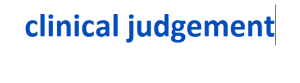 clinical judgement 2024-2025